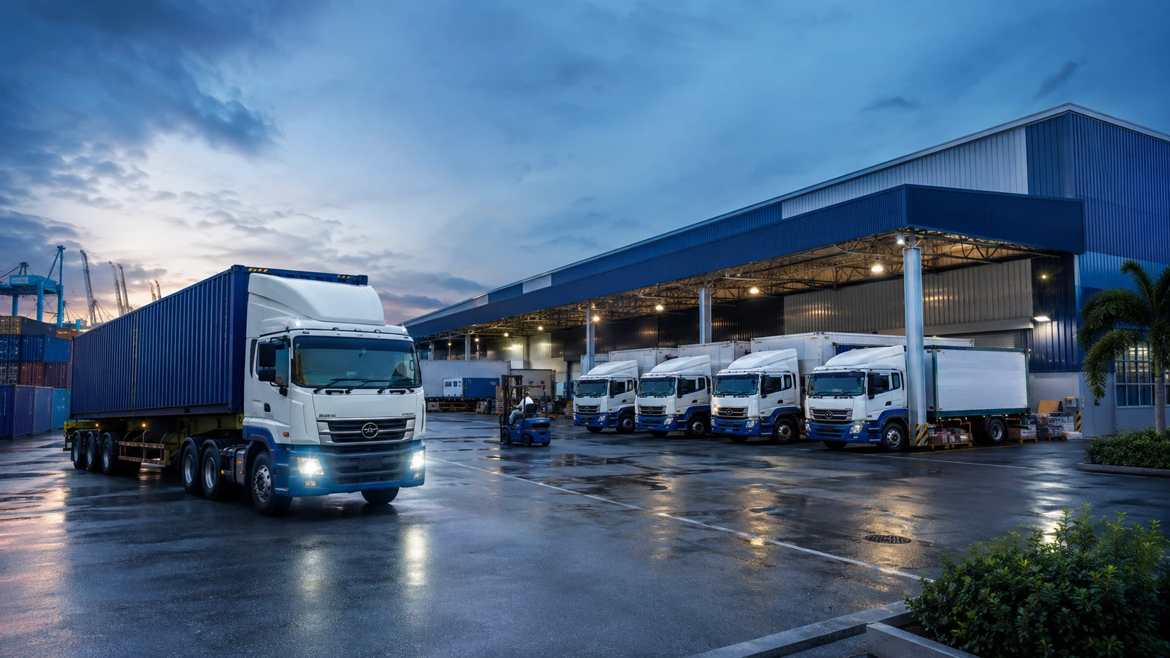 Falcon logistics operations facility